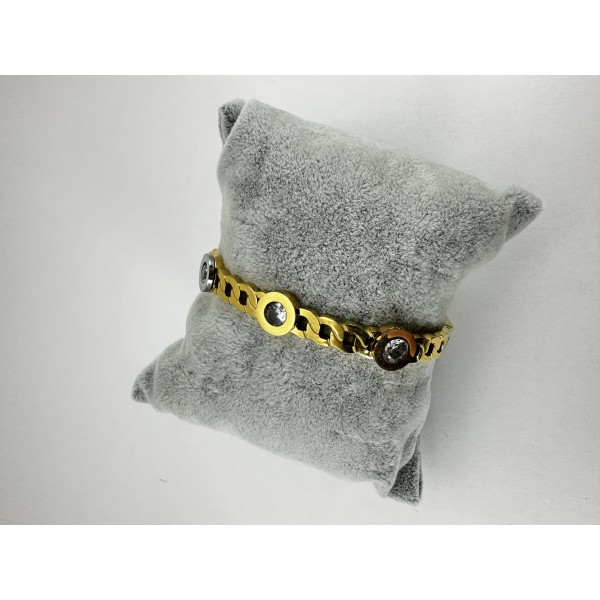 Gold Taşlı Bileklik